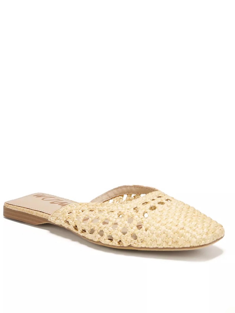 Sam Edelman Nola Woven Nules, nude/ivory rattan size 8